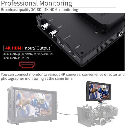 FEELWORLD FW703 7" 3G SDI 4K HDMI Monitor
