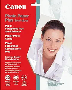 Canon 1686B017 Photo Paper Plus Semi-Gloss 8x10