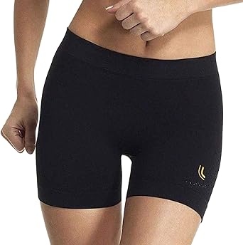 Lupo 71144-01 Women's Seamless Workout Shorts