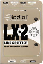 Radial Engineering 4334434763 LX2 2-Channel Line Splitter