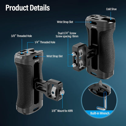 Sirui AM-SHS Adjustable Side Handle with ARRI Mount