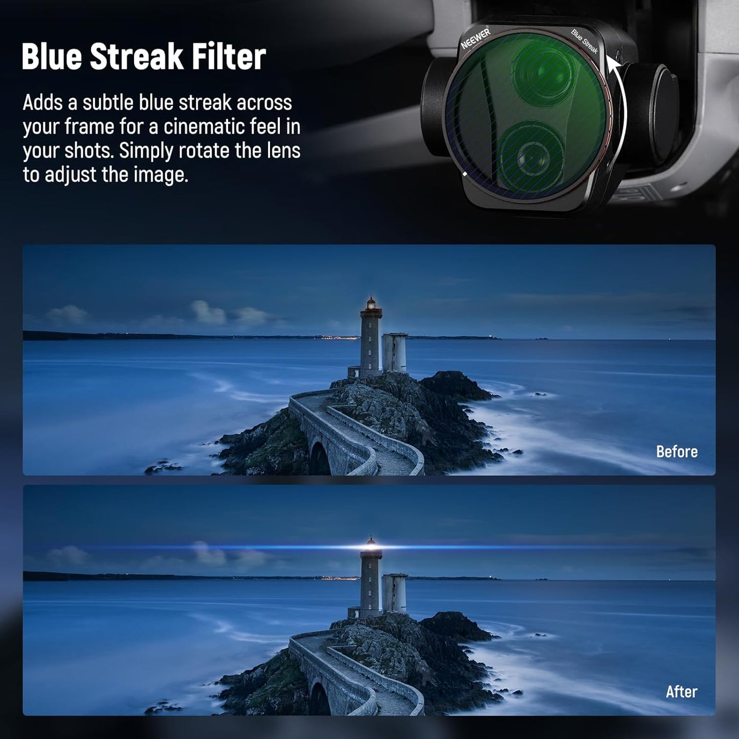 Neewer 10103120 DJI Air 3 Filter Set