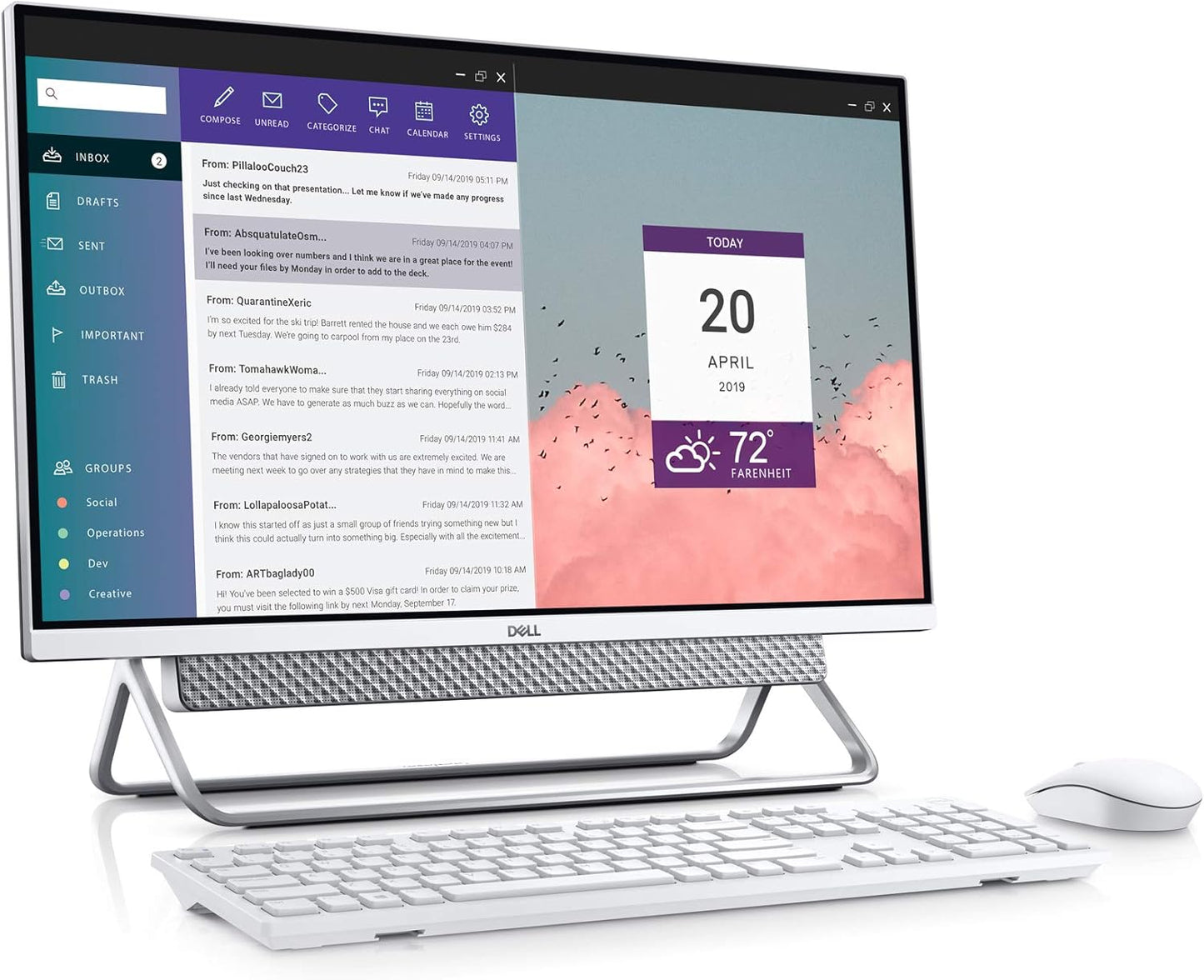 Dell i7700-7996SLV Inspiron 27" Touchscreen AIO