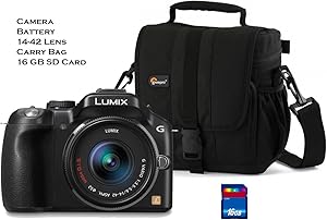 Panasonic DMC-G5KK 16MP Camera with 14-42mm Lens — main product image