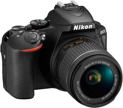 Nikon D5600 DSLR Camera 18-55mm & 70-300mm Lens (Renewed)