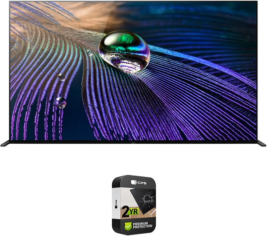 Sony CRTE99SNXR83A90J 83-inch OLED - 4K HDR Smart TV (Renewed)