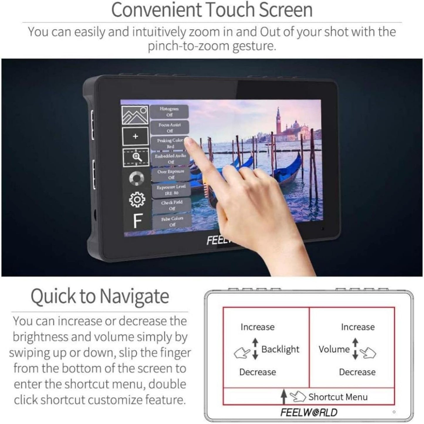 FEELWORLD EANAFD00002 F5 Pro V4 Touch Screen Monitor Kit