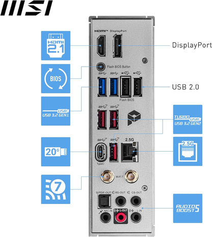 MSI PRO Z790-A MAX WiFi DDR5 ATX Motherboard