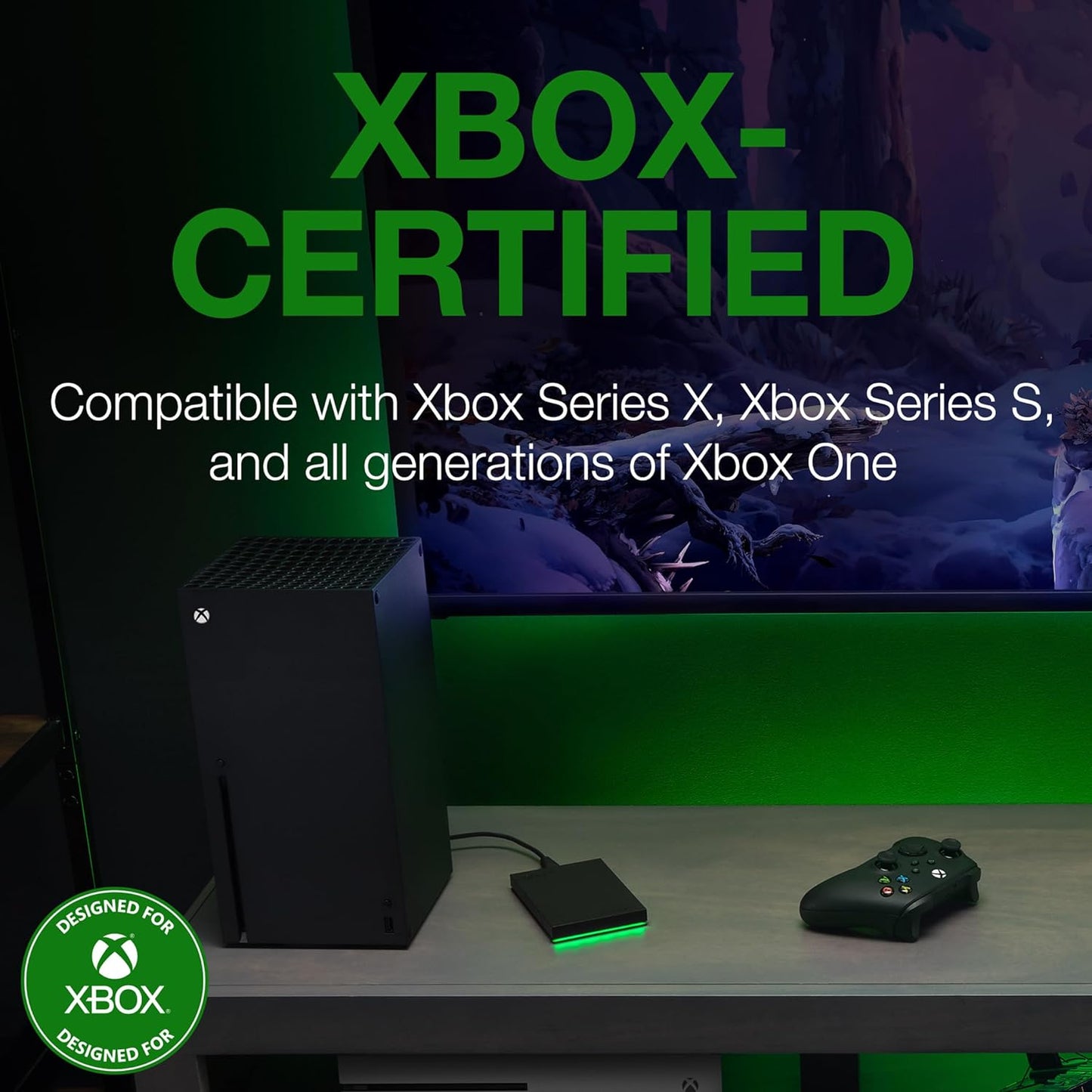 Seagate Game Drive STKX4000402 4TB Xbox External HDD