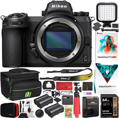 Nikon E23NKZ6IIBODY Z6II Mirrorless Camera Bundle