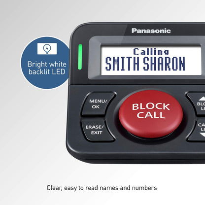 Panasonic KX-TGA710B Call Blocker for Landline Phones