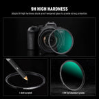 Neewer 10101833 52mm UV Filter: Slim, Multi-Coated Lens Protector