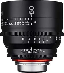 Samyang 15050T1.5M Xeen 50mm T1.5 Cine Lens MFT