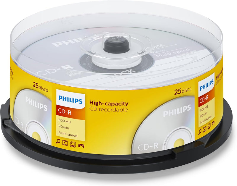 Philips 908210004641 CD-R 800MB 52x Multi Speed Recording — main product image