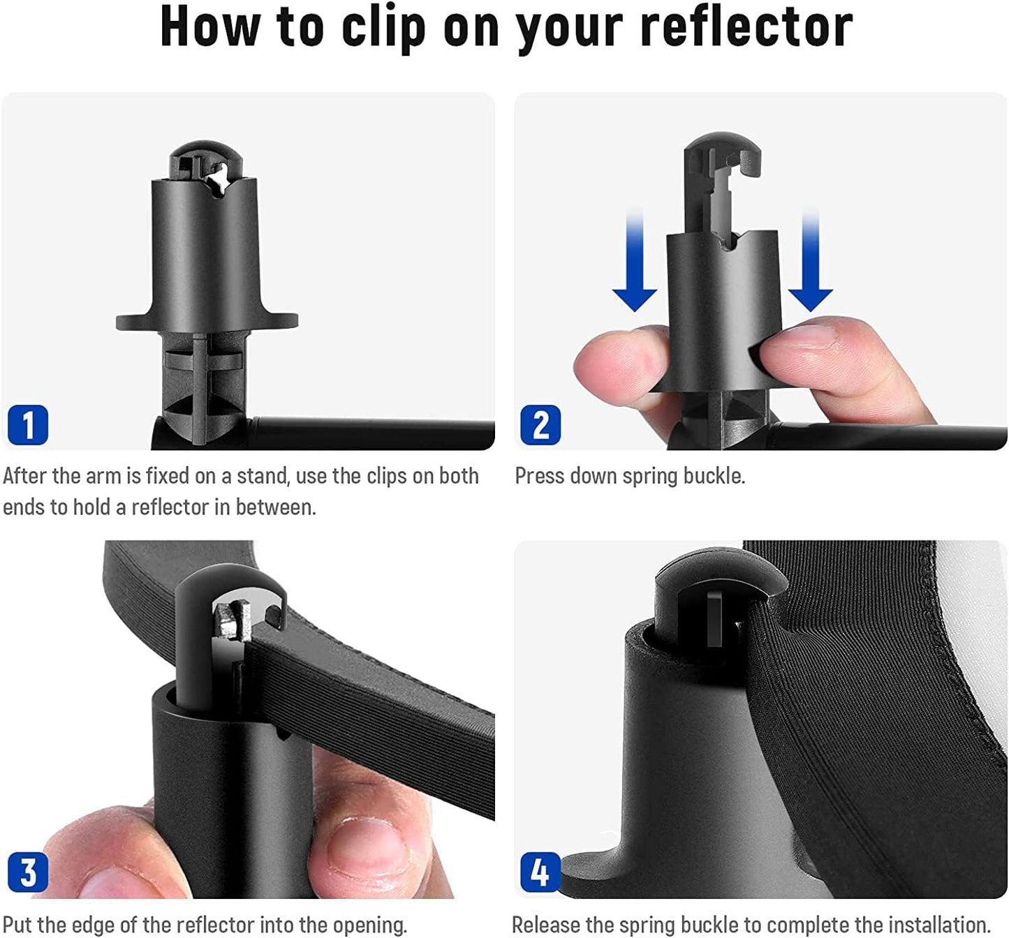 Neewer 10101103 Extendable Reflector Holder Arm