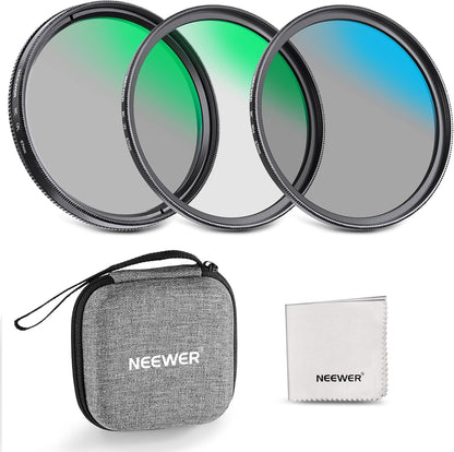 Neewer 10103741 67mm UV CPL ND Filter Kit