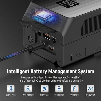 Neewer PS099EP Mini V Mount Battery 99Wh 100W PD