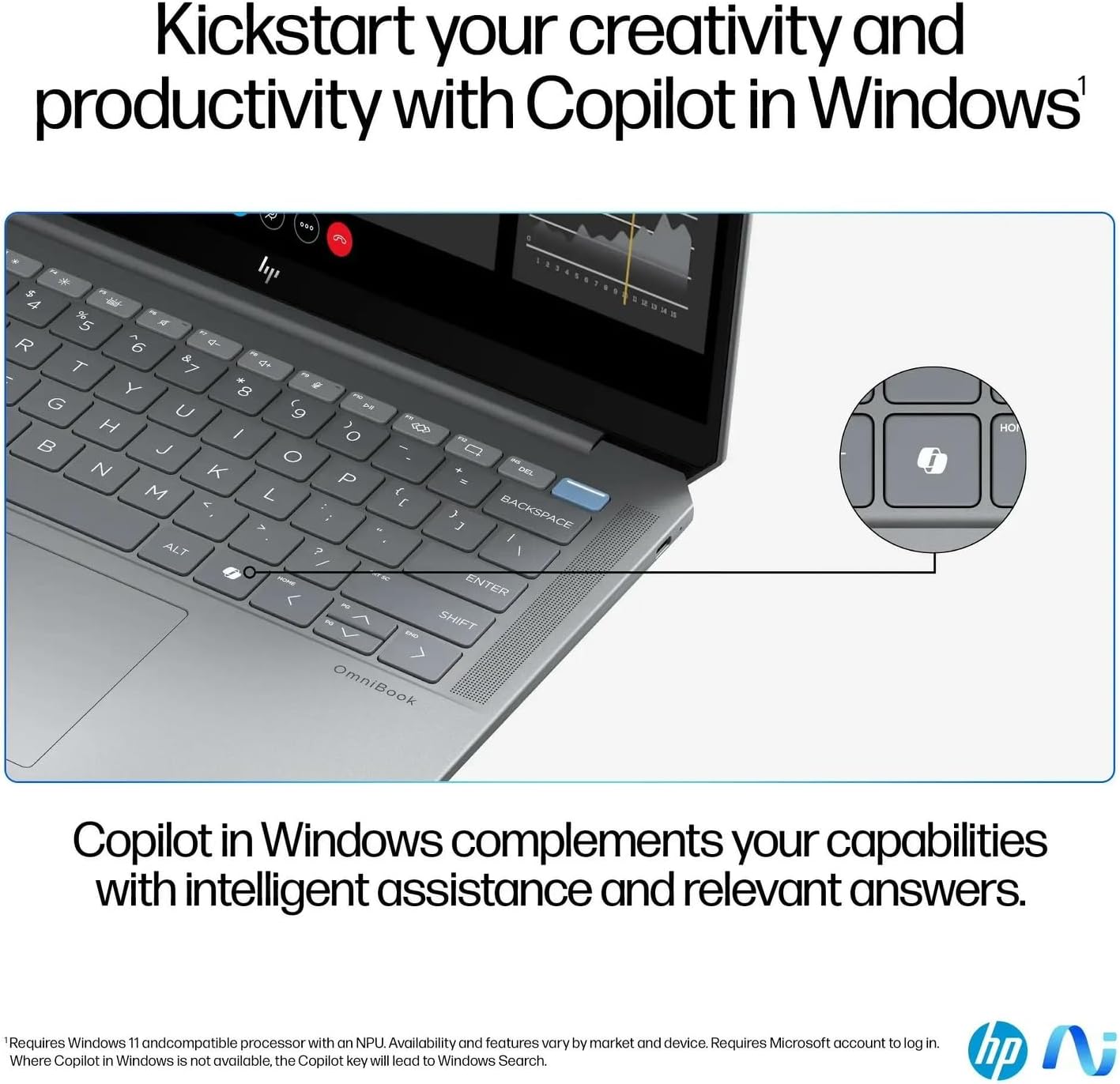 HP OmniBook Ultra Copilot+ PC - Ryzen AI 9, 32GB RAM, 2TB SSD, 14" 2.2K Touch