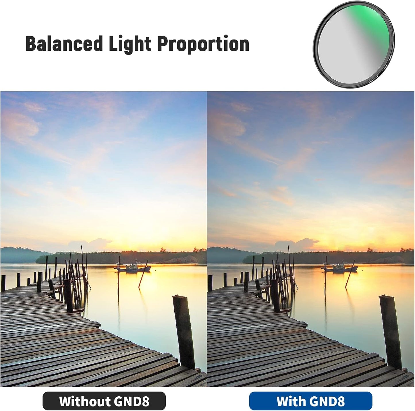 Neewer NW SERIES S 77mm Soft GND8 Graduated ND Filter