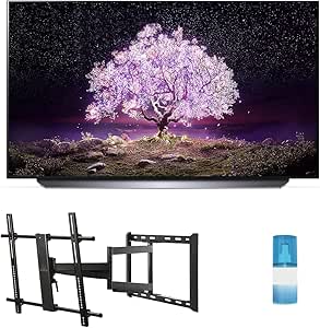 LG OLED55C1PUB 55" 4K OLED TV Bundle w/ Mount