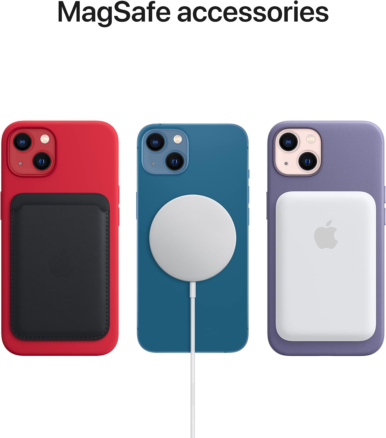 Apple MagSafe Leather Wallet iPhone Midnight Find My