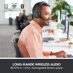 Logitech H800 Wireless Headset: PC/Mac Compatible (Renewed)