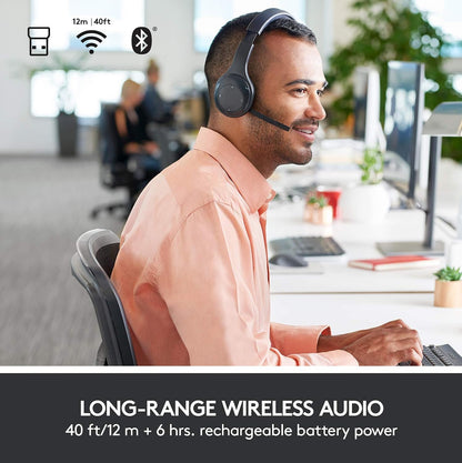Logitech H800 Wireless Headset: PC/Mac Compatible (Renewed)