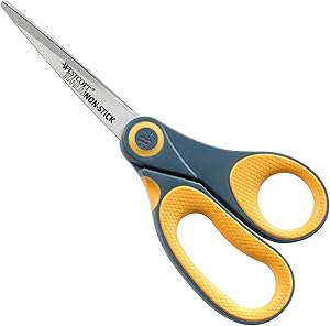 Westcott 8-Inch Straight Titanium Bonded Non-Stick Scissors — main product image