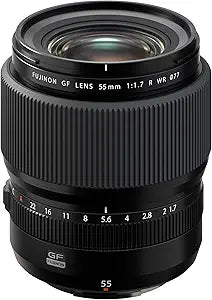 Fujifilm 600023613 FUJINON GF 55mm F1.7 R WR Lens