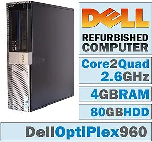 Dell OptiPlex960 Q9400 4GB 80GB Windows 7 Desktop