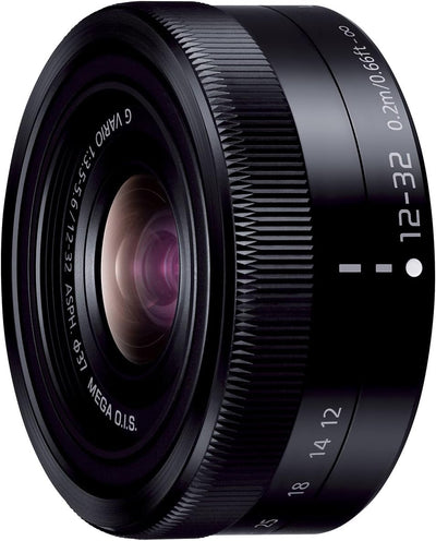Panasonic H-FS12032 Lumix G Vario Lens: 12-32mm, Micro Four Thirds