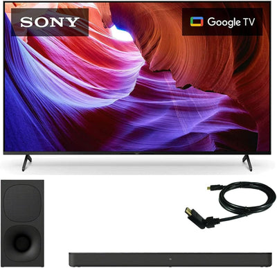 Sony KD55X85 55" 4K Ultra HD Smart TV Bundle