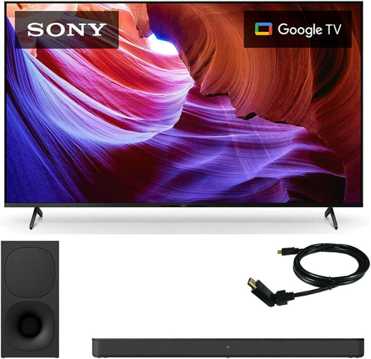 Sony KD55X85 55" 4K Ultra HD Smart TV Bundle