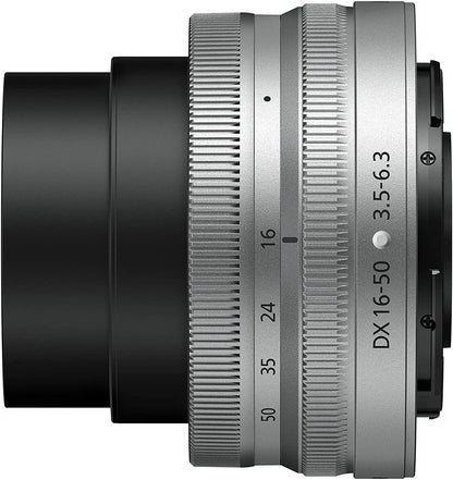 Nikon 20109 NIKKOR Z DX 16-50mm VR Silver Lens