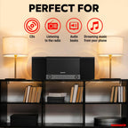 Magnavox MM444BT CD Shelf System - Bluetooth Stereo FM Radio