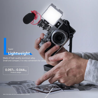 Neewer 10100282 Hot Shoe Mount Adapter with Triple Cold Shoe