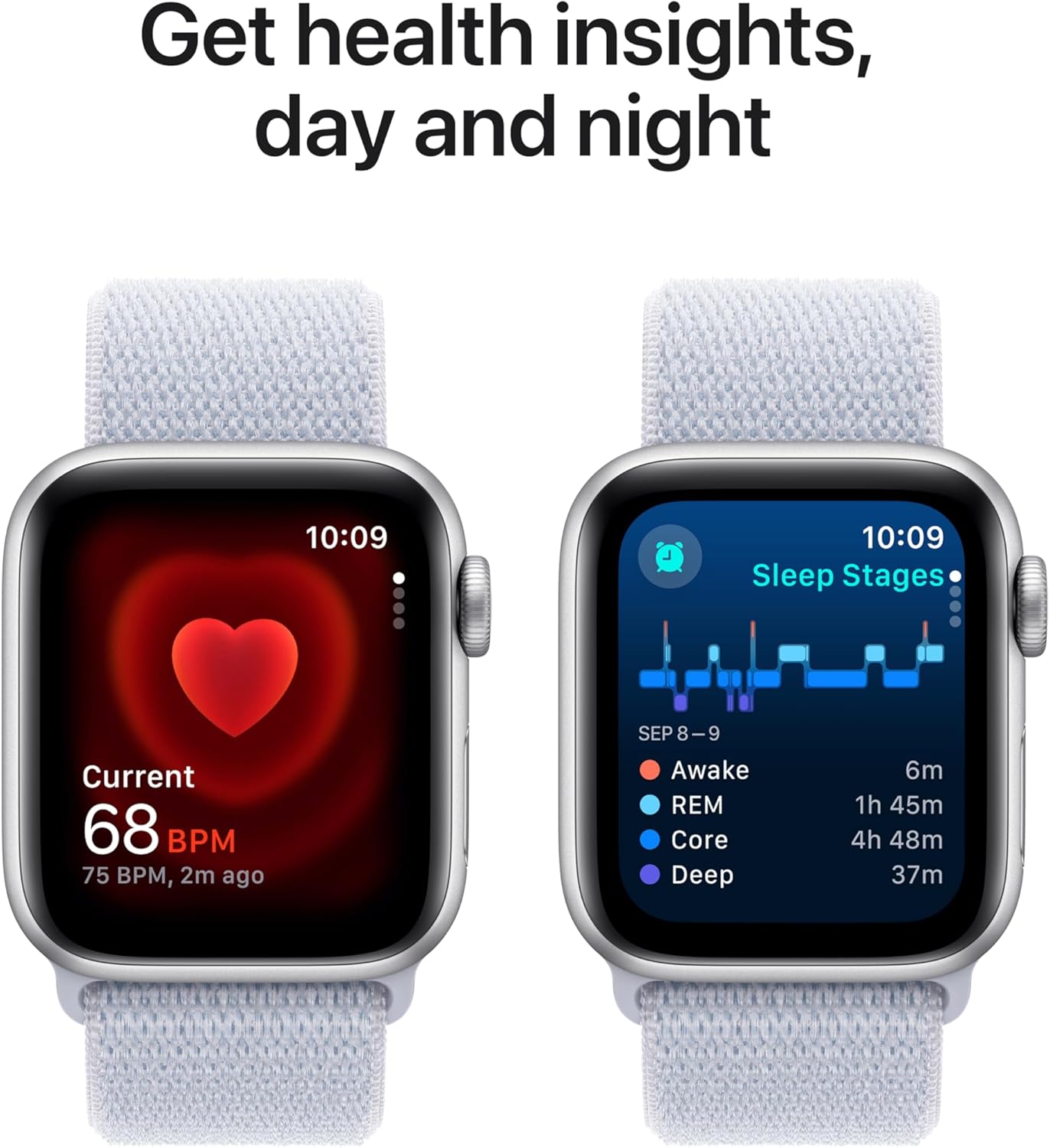 Apple Watch SE (2nd Gen) - GPS + Cellular, 40mm, Silver Loop