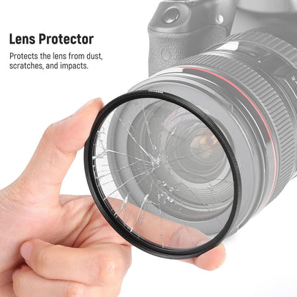 Neewer 10104887 67mm MC UV Protection Lens Filter with Cap