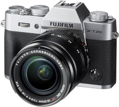 Fujifilm X-T20 Digital Camera w/ 18-55mm Lens Silver