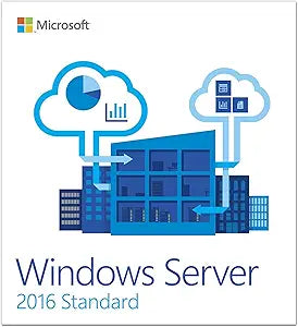 Microsoft P73-07063 Windows Server 2016 Standard + 10 CAL