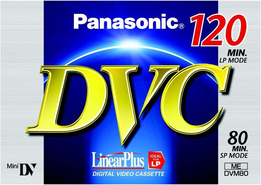 Panasonic AY-DVM80FE MiniDV 80min Digital Video Cassette
