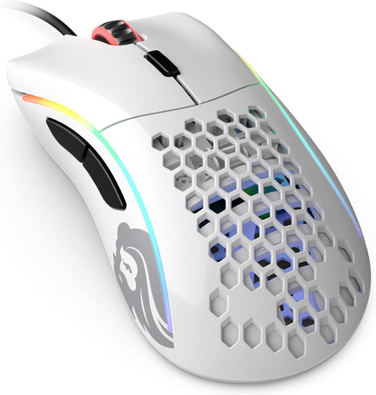 Glorious GD-GWHITE Model D Glossy White Gaming Mouse
