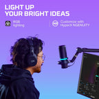 HyperX DuoCast RGB USB Condenser Microphone