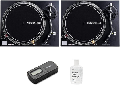 Reloop RP-1000 MK2 Turntable System Pair Bundle