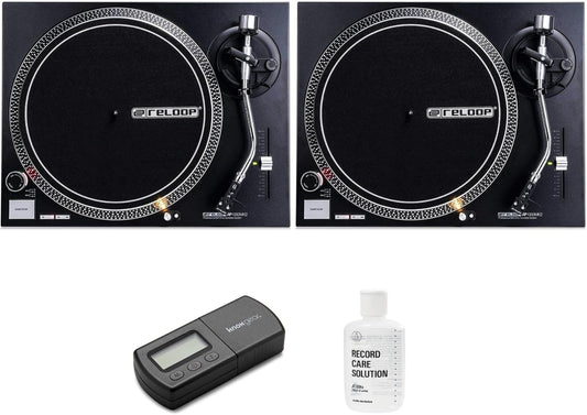 Reloop RP-1000 MK2 Turntable System Pair Bundle