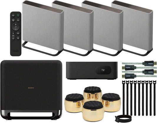 Sony Bravia Theater Quad Surround Sound System Bundle