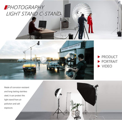 Neewer ST-C-CB 10ft C-Stand Light Stand Boom Arm Kit