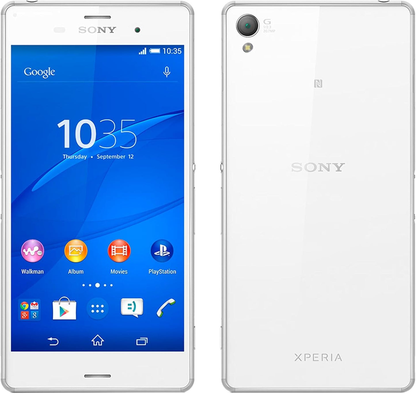 Sony D6653-Z3 Xperia Z3 International White Smartphone