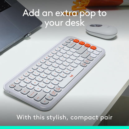 Logitech 920-013104 POP ICON Combo Off-White