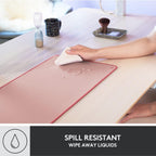 Logitech 956-000048 Desk Mat Darker Rose Large